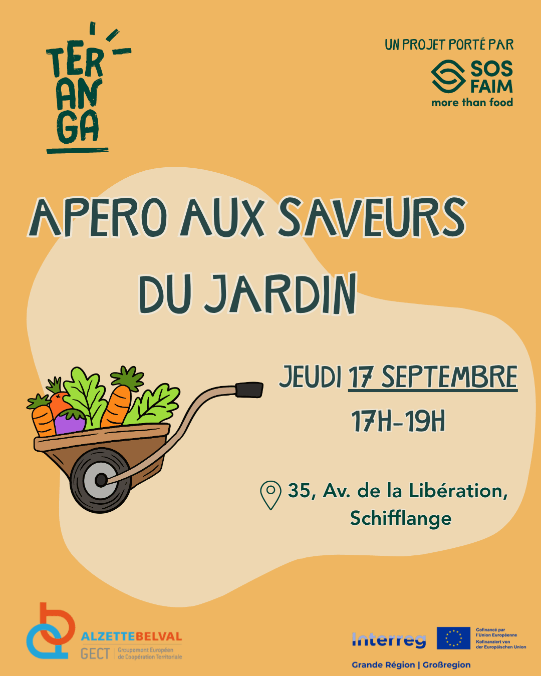 Aperitif with garden-fresh flavors!
