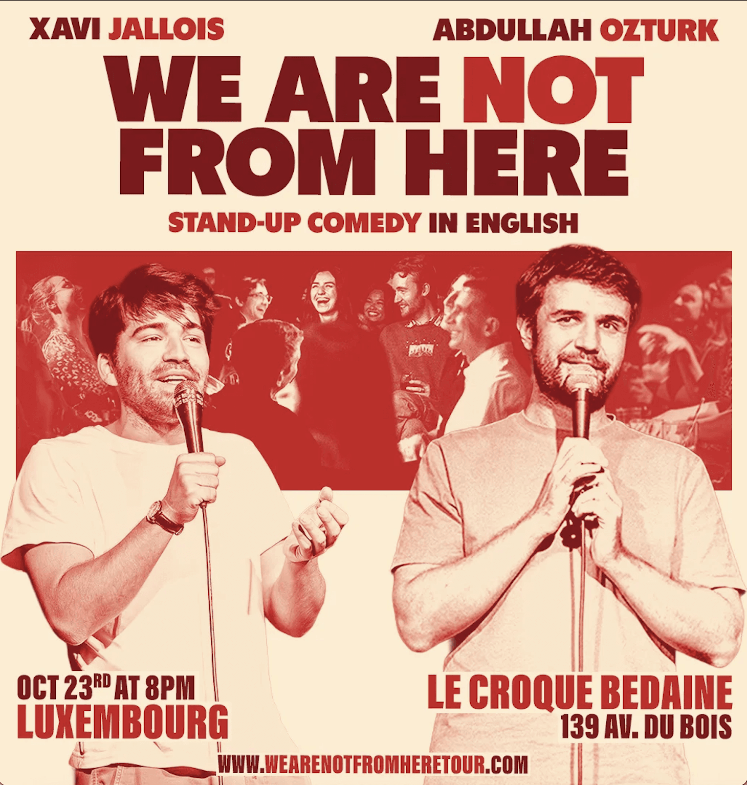 We are NOT From Here : Live in Luxembourg