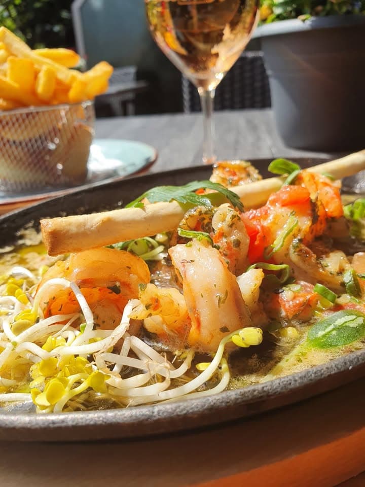 All-you-can-eat scampi