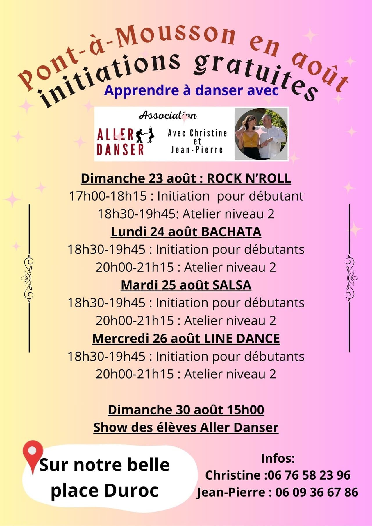 Cet été, apprenez à danser gratuitement à Pont-à-Mousson !