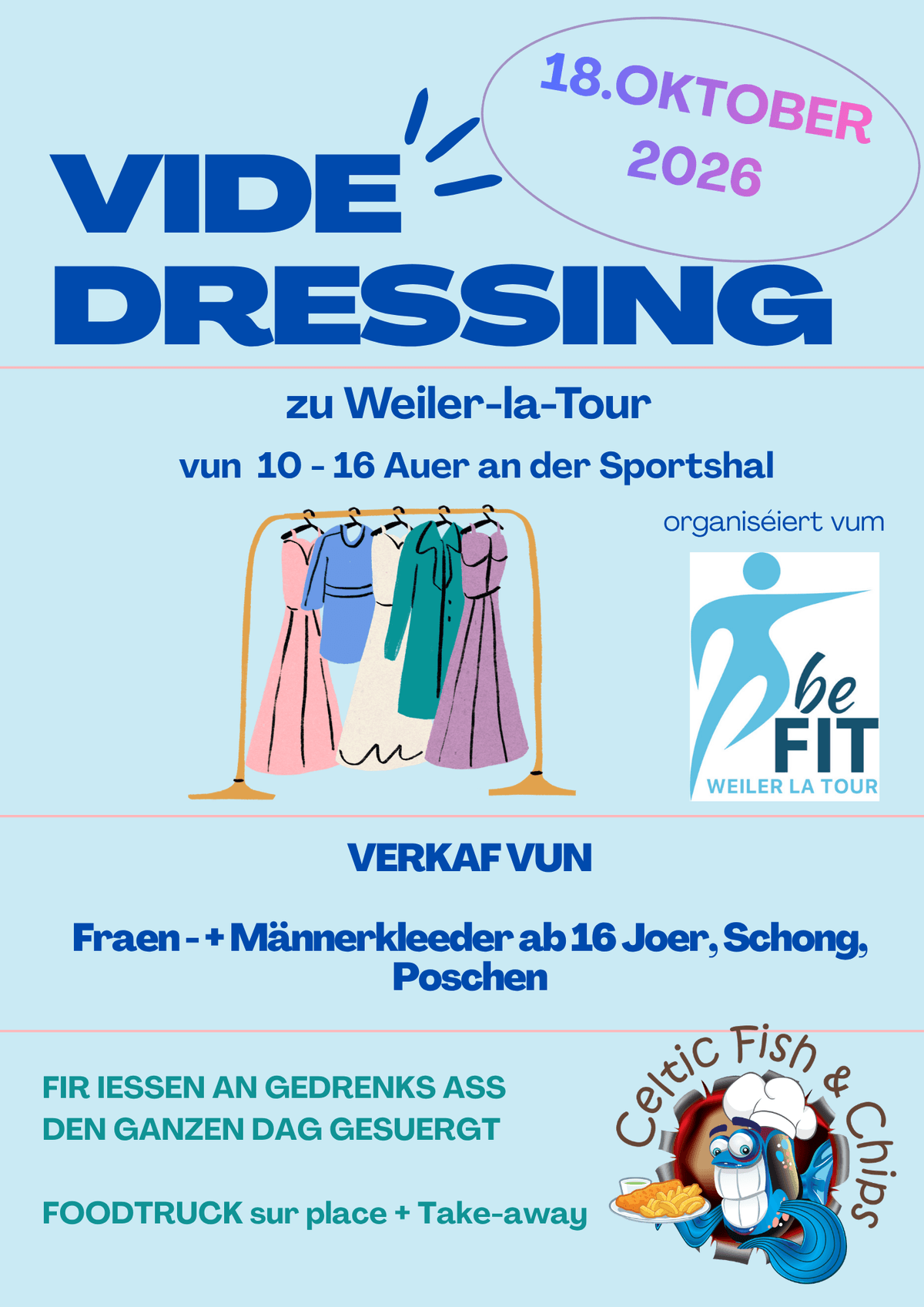 Clothing sale