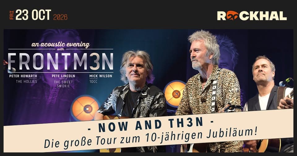 FRONTM3N • Rockhal, Luxembourg