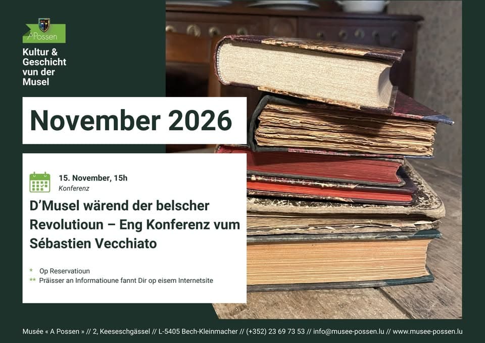 The Moselle During the Belgian Revolution – A Conference by Sébastien Vecchiato