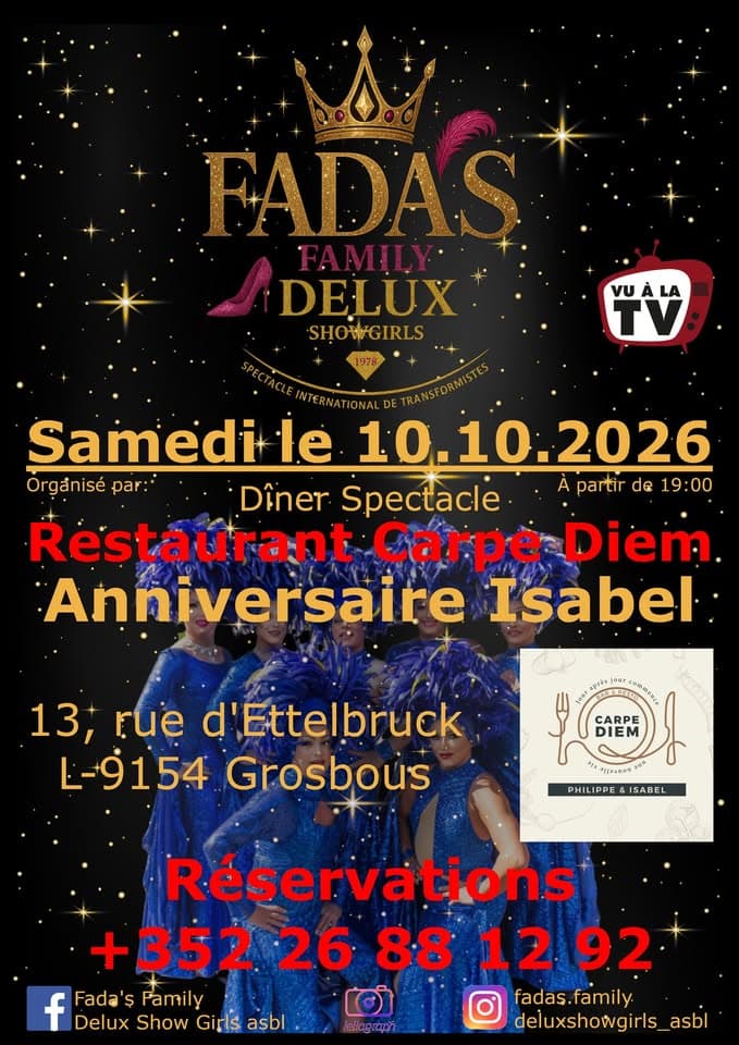 Spectacle Fada's Family Delux Show Girls