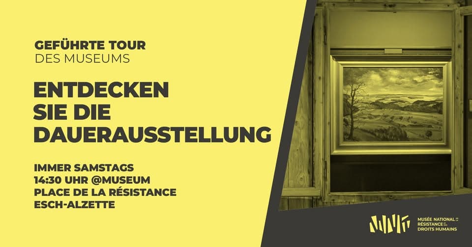 Guided tour of the permanent exhibition – 2:30 PM - @Museum – Esch/Alzette