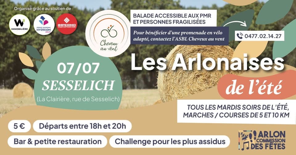 Les Arlonaises de l'été 2026 - 07 juillet - Sesselich