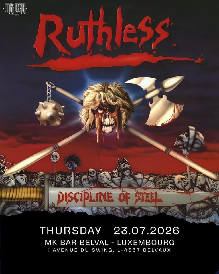 Heavy Metal : Ruthless @ MK Bar Belval