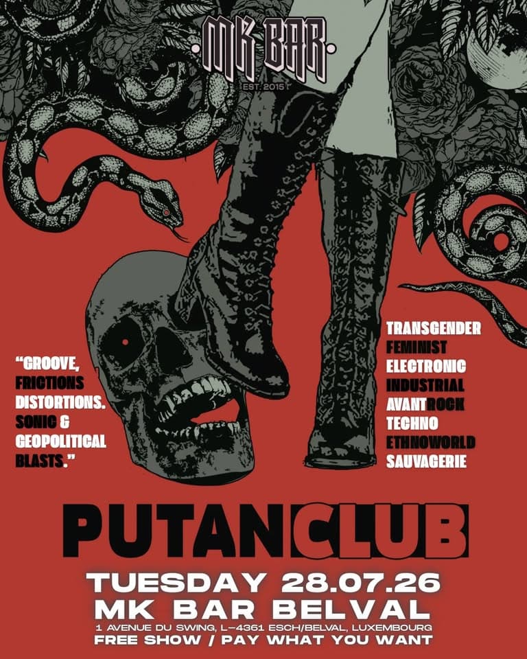 Alternative Show : Putan Club au MK Bar Belval