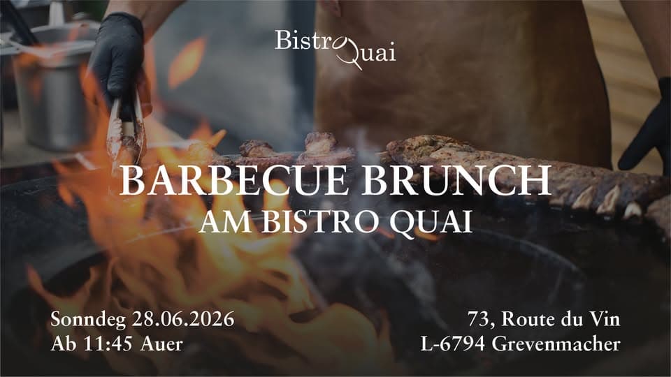 Barbecue brunch at the Quai