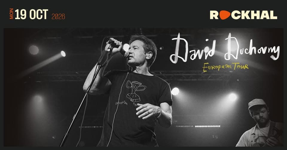 David Duchovny • Rockhal Luxembourg