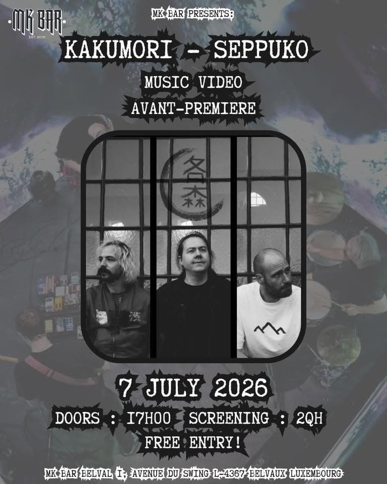 Kakumori - Seppuko music video avant-premiere at MK Bar