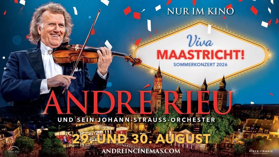 Concert d'été d'André Rieu 2026 : Viva Maastricht !