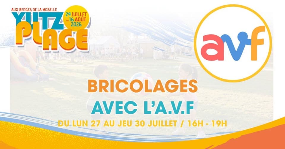 Yutz Plage - Bricolages avec l'AVF