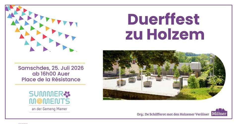 Fête de village à Holzem