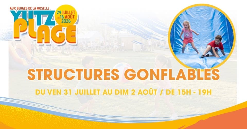 Yutz Beach - Inflatable Structures