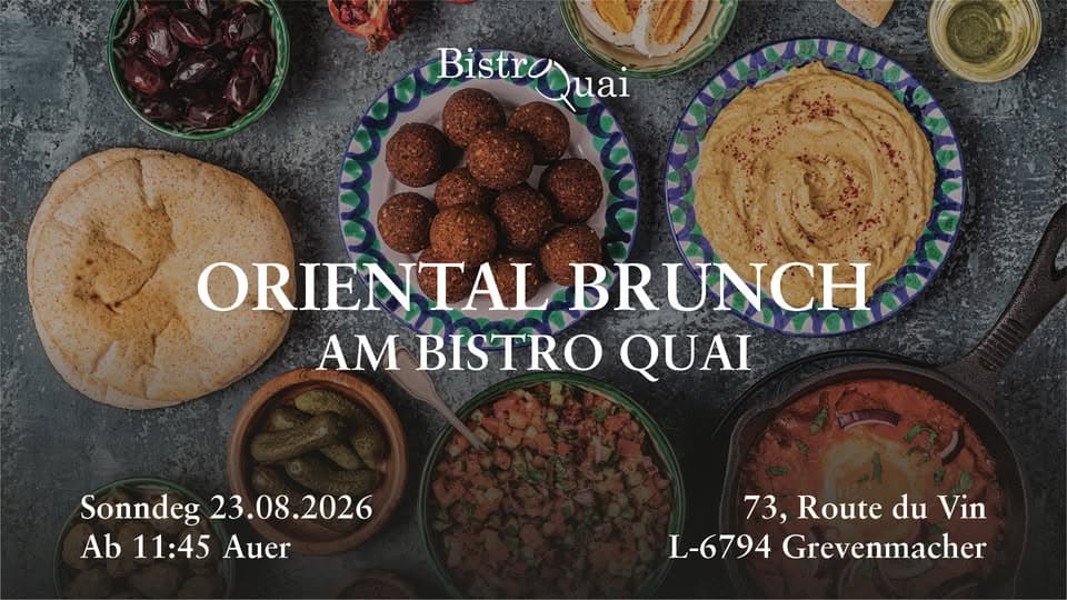 brunch oriental au bistro Quai