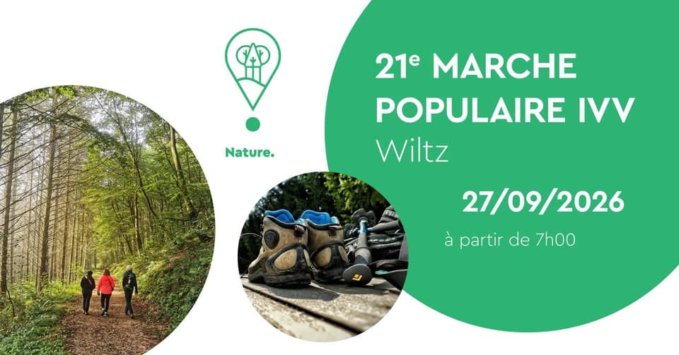 21e Marche Populaire IVV à Wiltz