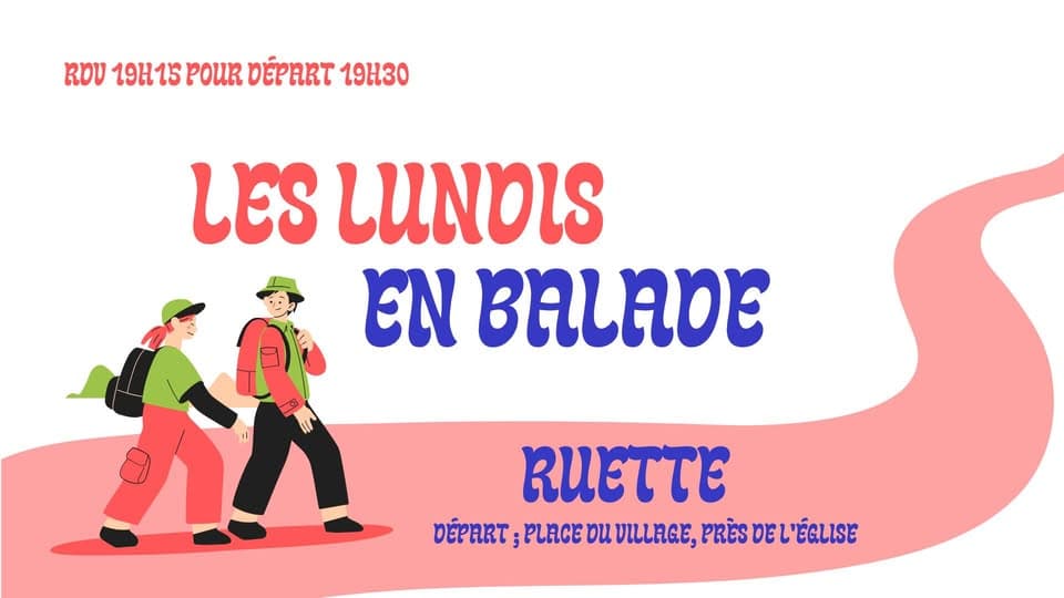 Les lundis en balade