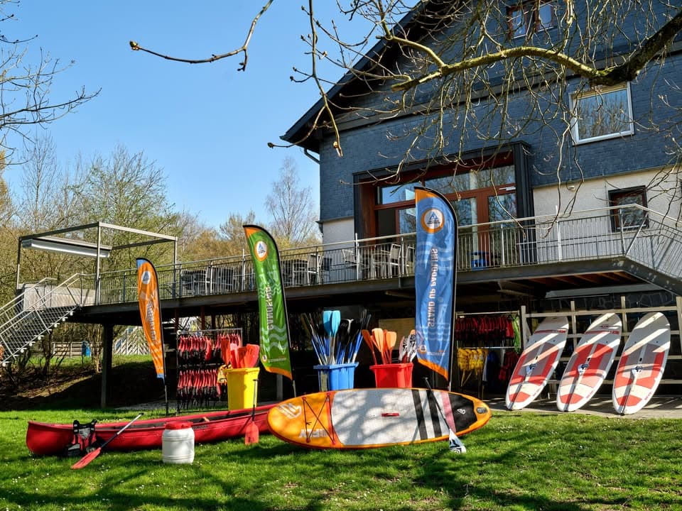 Water sports equipment rental