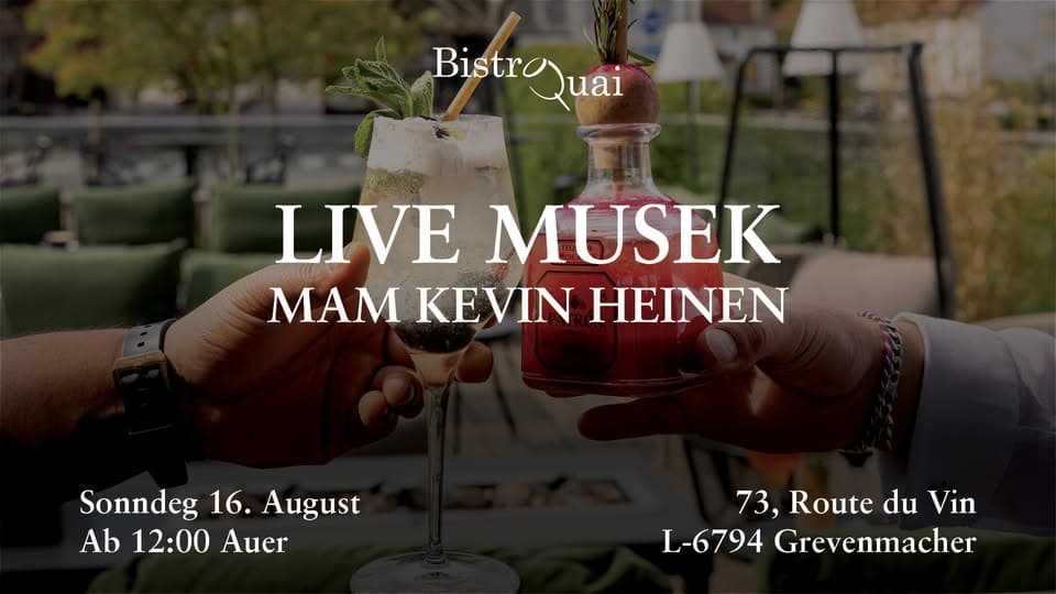 Live music with Kevin Heinen