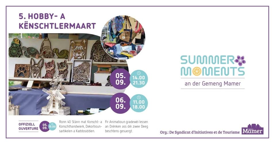 Crafts and Art Market in Mamer