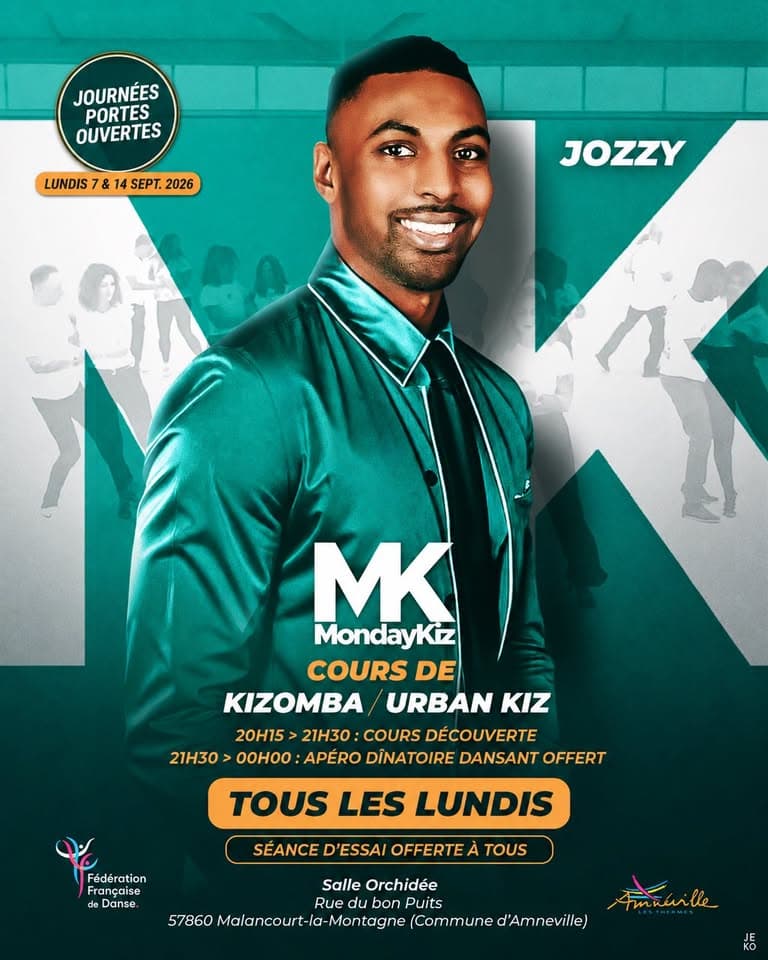 Kizomba Class – MondayKiz 2026 Open Day