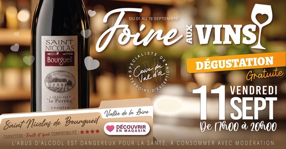 Dégustation Foire aux Vins - Ça va matcher !