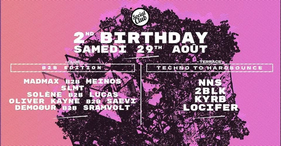 Social Club Birthday