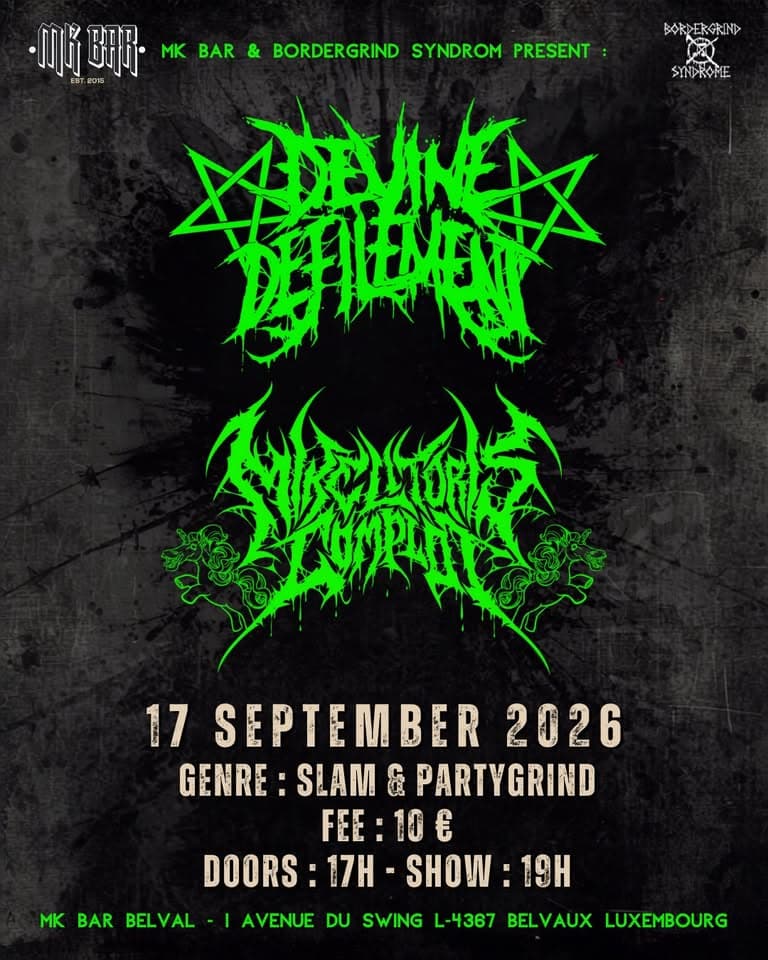 Devine Defilement & Mike Litoris Complot - Slam and Partygrind Live