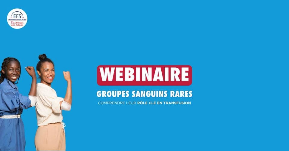 Webinar - Understanding the key role of rare blood groups in transfusion