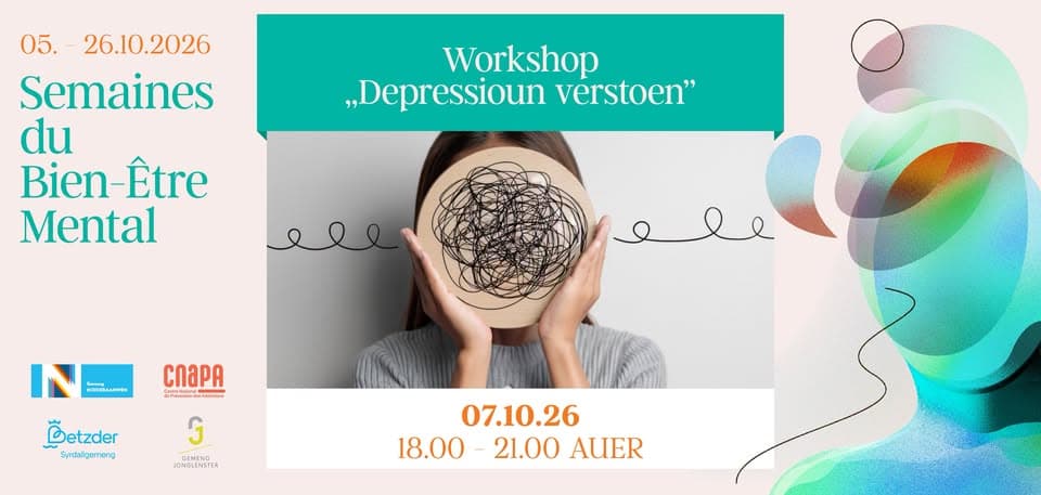 Workshop "Depressioun verstoen"