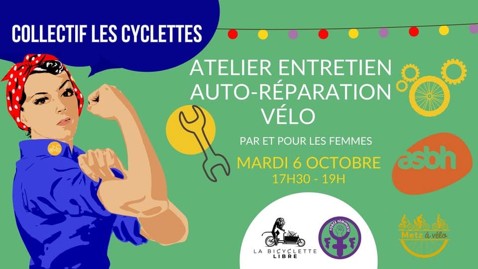 Bike maintenance and self-repair workshop by and for women