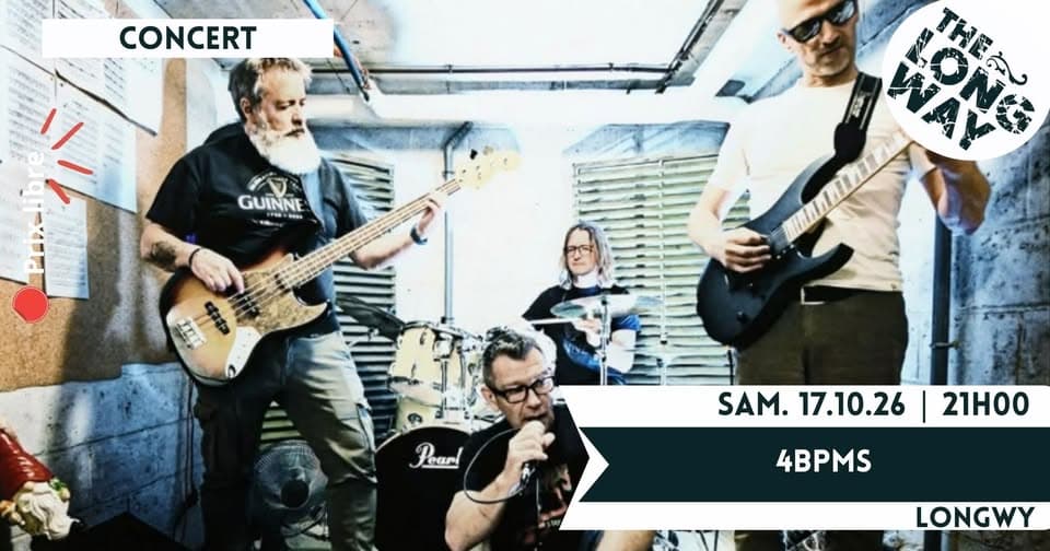 Concert | 4BPMS | Punk-rock (BE)