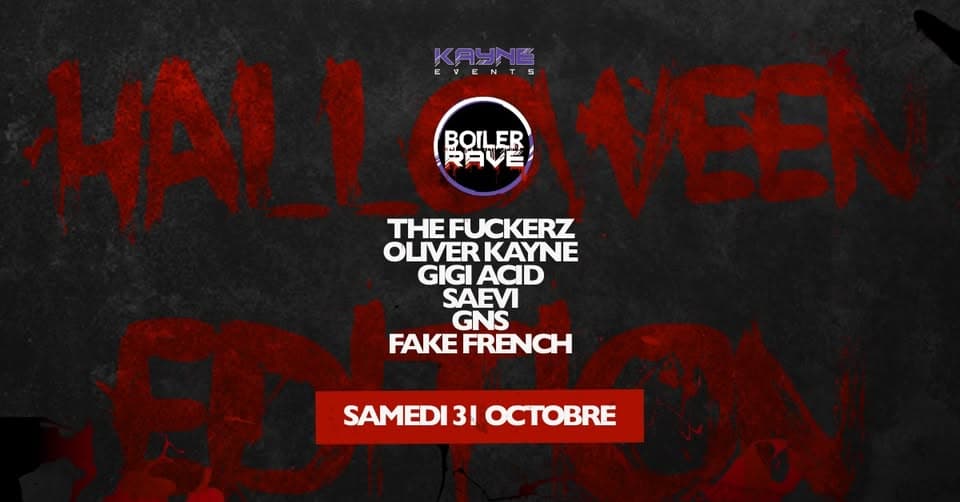 Boiler Rave Halloween
