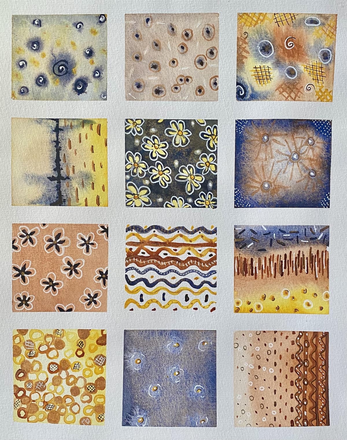 Atelier aquarelle libre abstraite