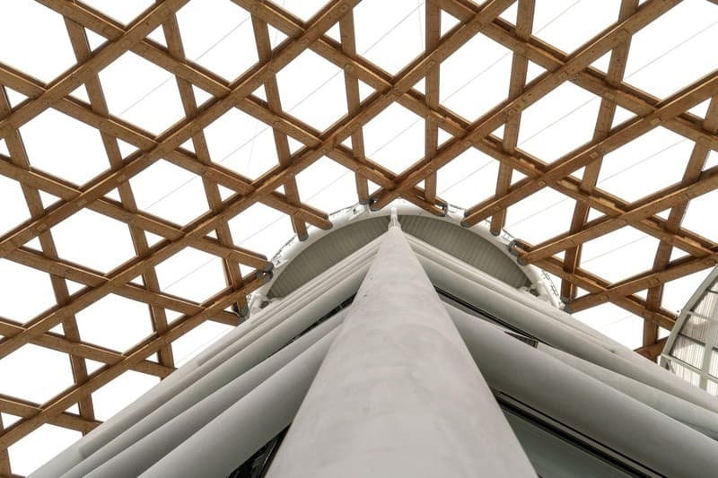 On the roof of the Centre Pompidou-Metz
