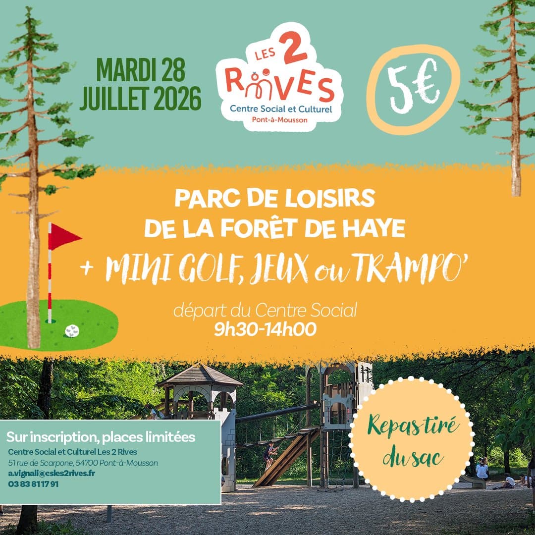 Sortie au Parc de Loisirs de la Forêt de Haye