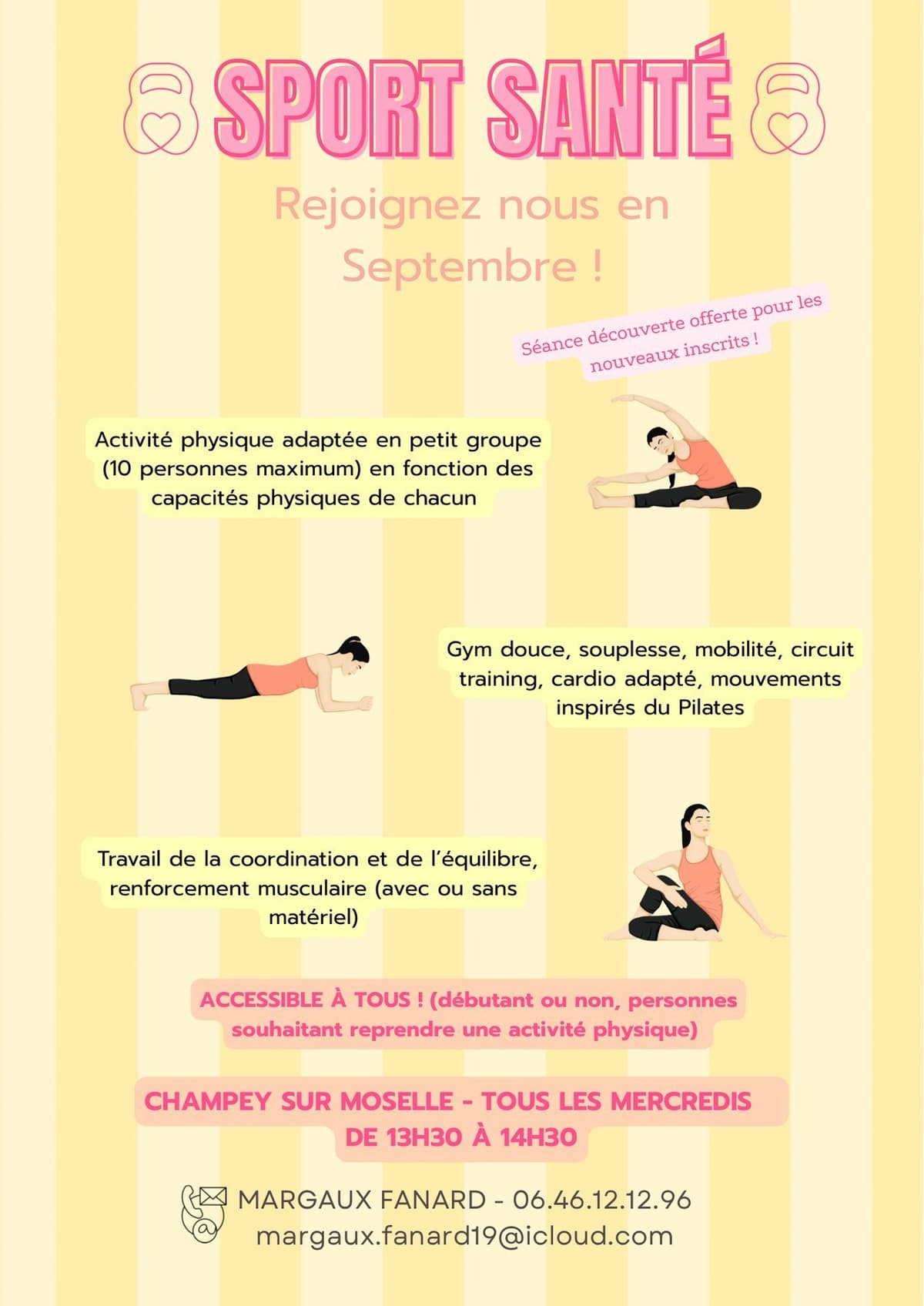 Sport santé Champey sur Moselle