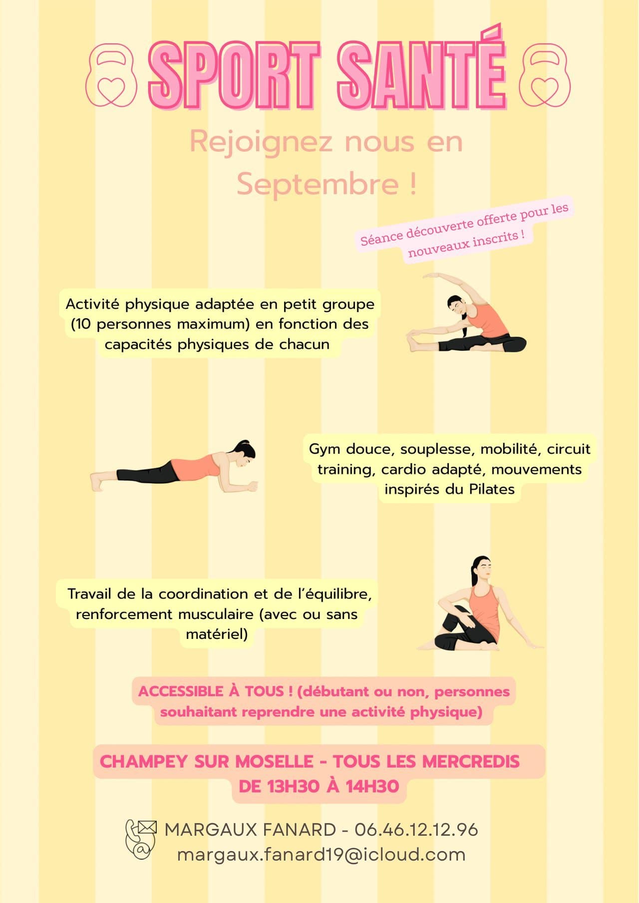 Sport santé Champey sur Moselle