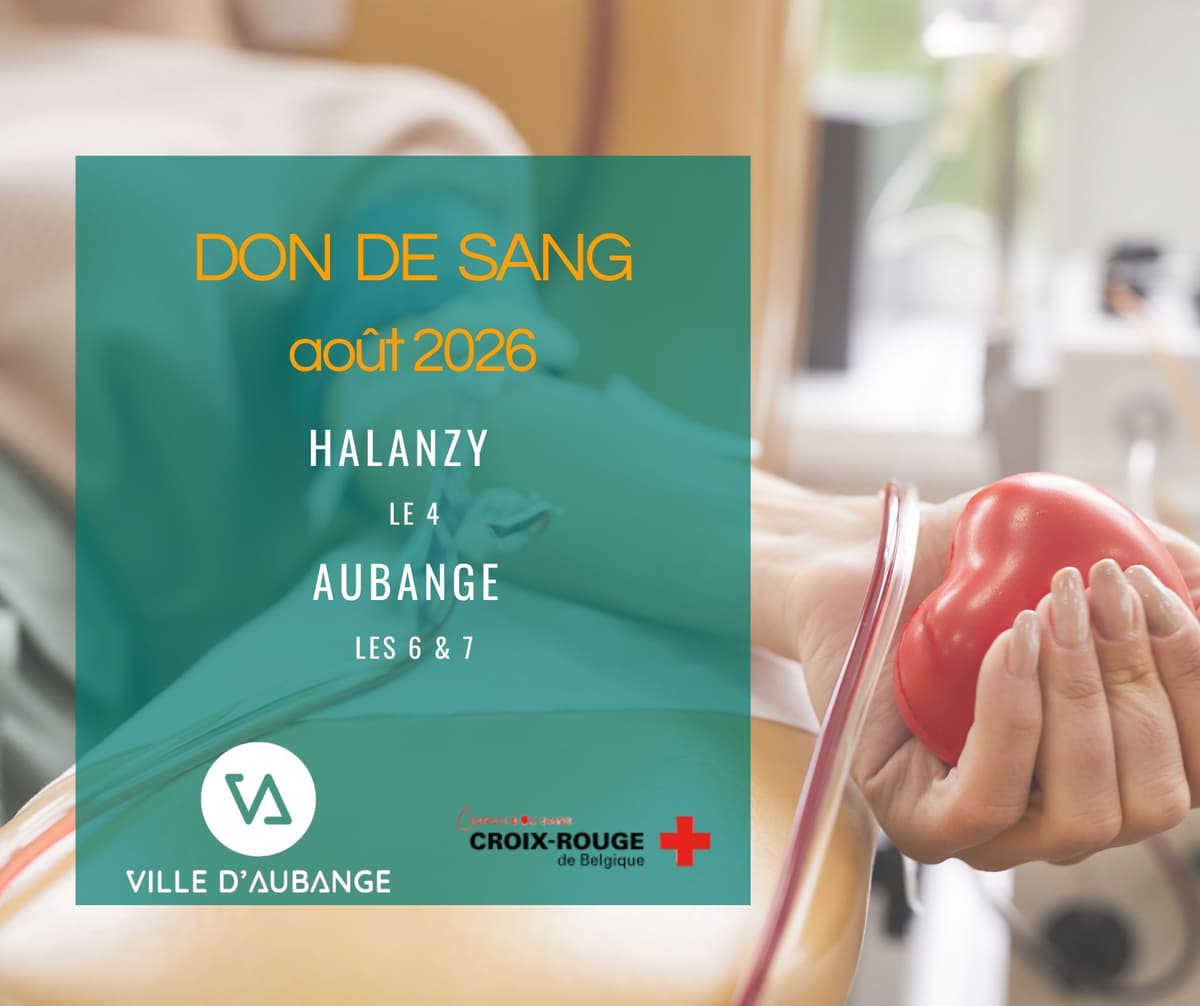 Don de sang août 2026