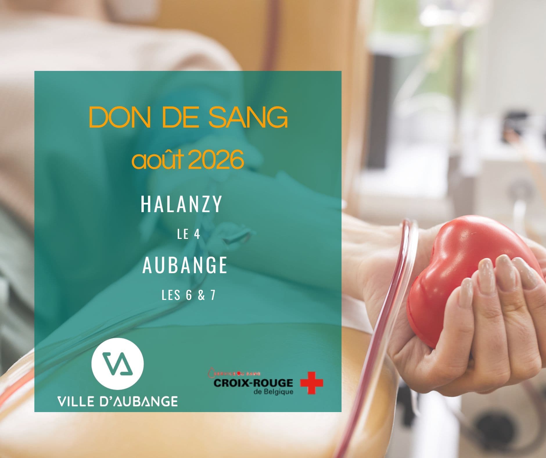 Don de sang août 2026