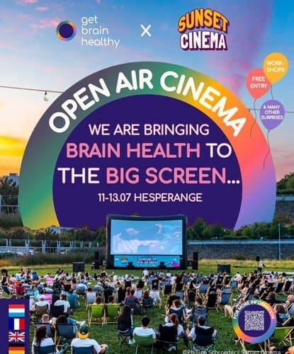 open air cinema 11.07 - get brain healthy