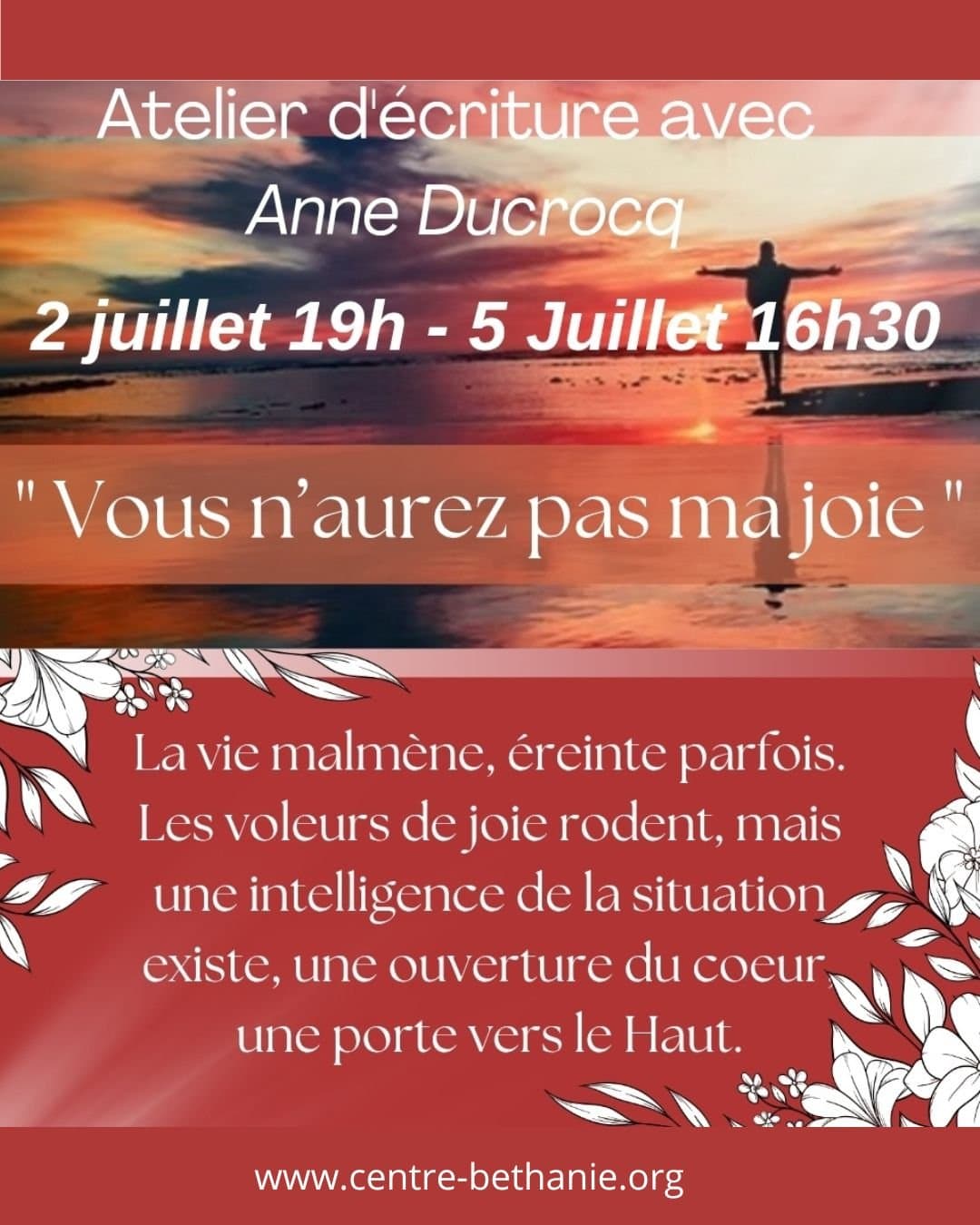 Atelier d'écriture