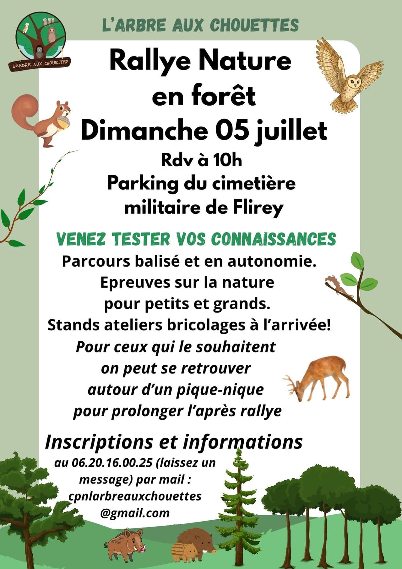 A family forest rally!
