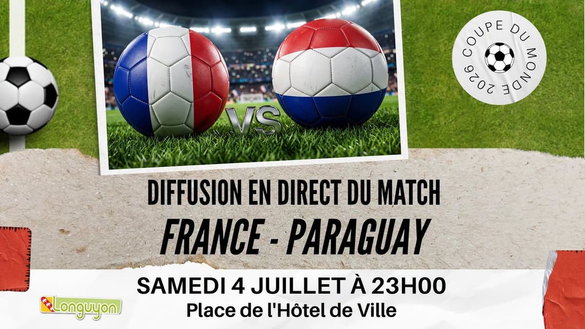 Coupe du Monde de football France Paraguay