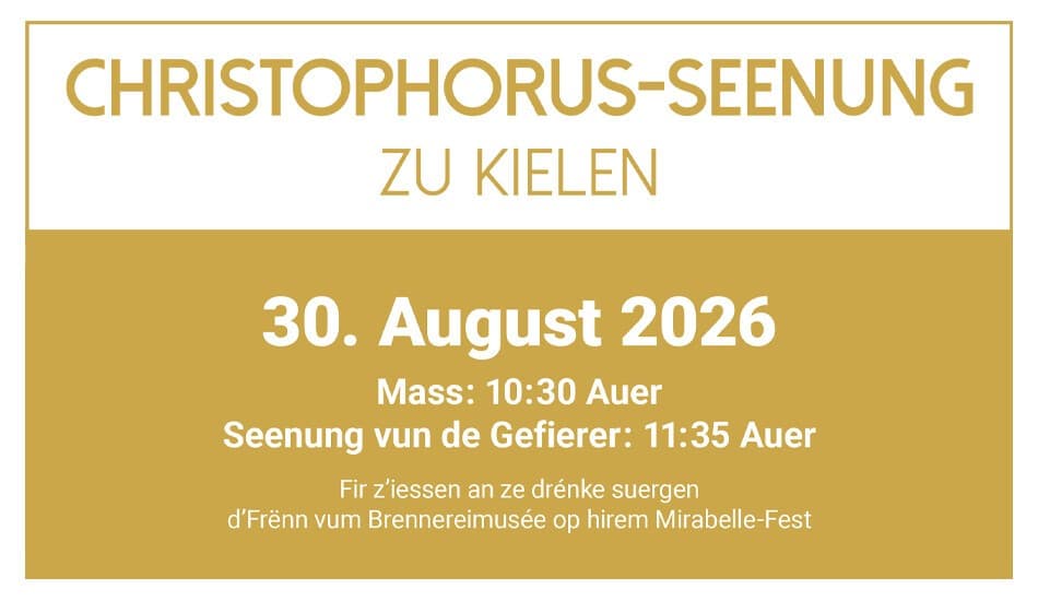 St. Christopher blessing of boats in Kiel