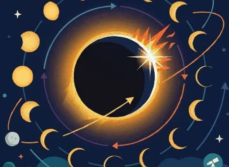 Solar eclipse: when the sun meets the moon