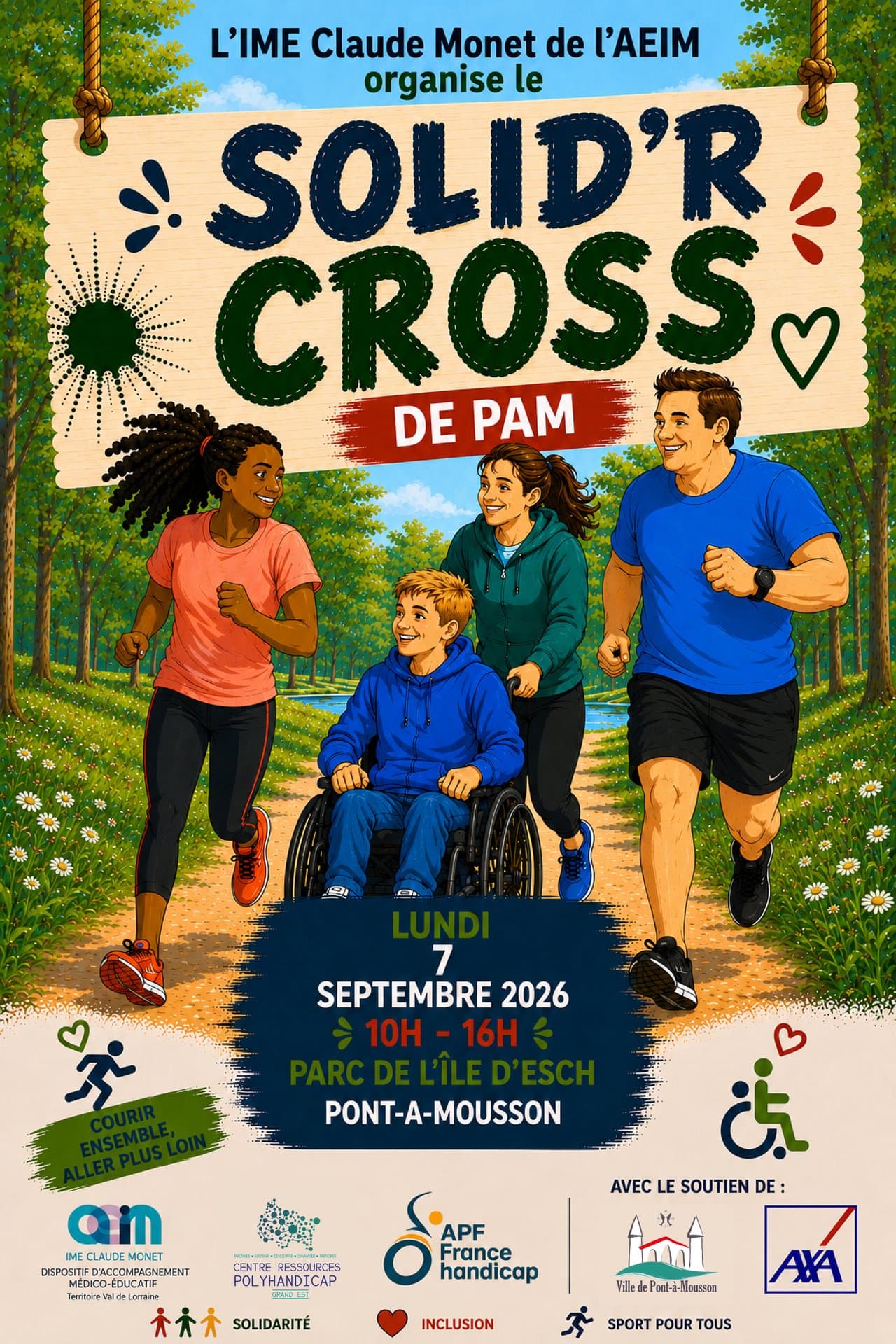 Solid’R Cross de PAM : une journée sportive et inclusive !