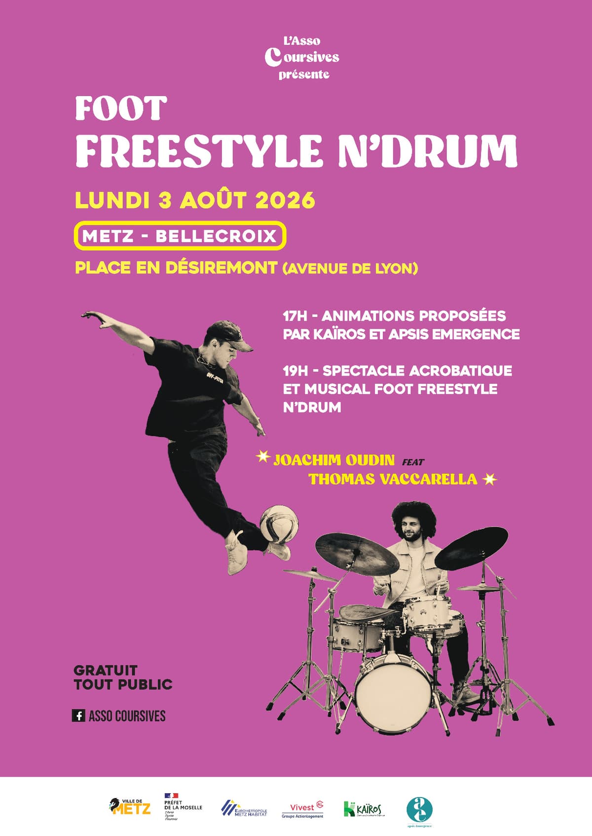 Foot Freestyle N'Drum #3