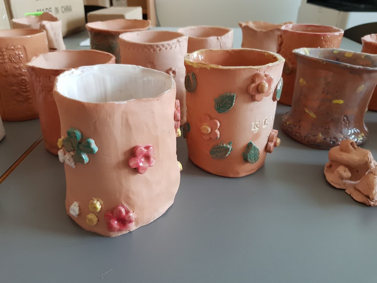 Atelier de céramique pour enfants